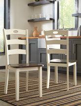 Hoover Furniture Outlet - Ashley Furniture - Woodanville Dining Chair (Set of 2) - Dining Chair (Set of 2) - D335-01X2